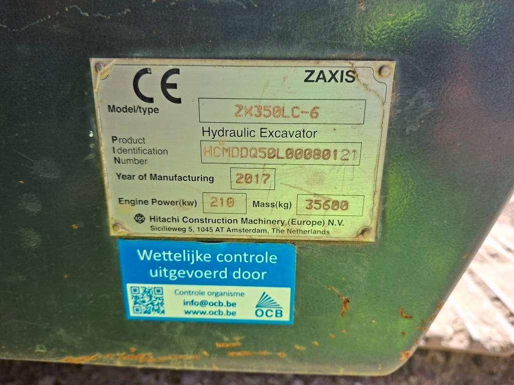 Hitachi ZX350LC-6+GPS (CW55s) Photo 11