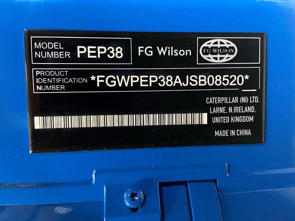 FG Wilson P50-3 - 50 kVA Genset - DPX-16004 Photo 12