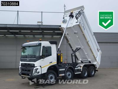 Volvo FMX 460 8X4 NEW! 13L Engine 19m3 Wielton Kipper Steelsuspension Big-Axle Automatic Euro 6 en vente par BAS World B.V.