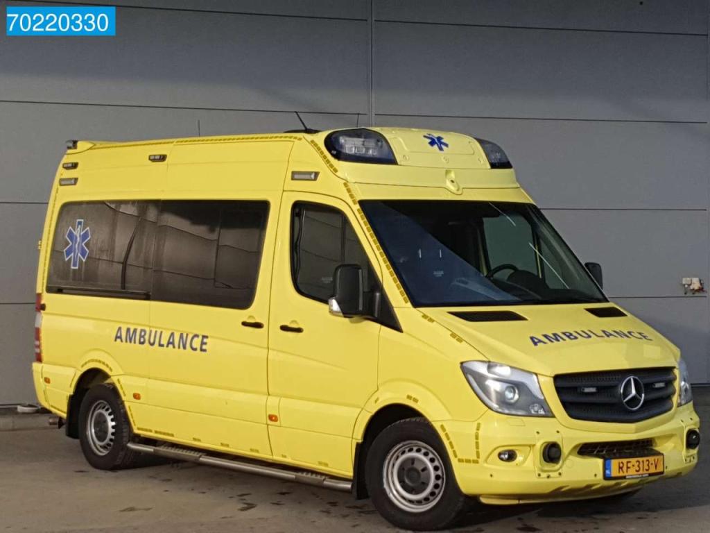 Mercedes Sprinter 319 CDI Automaat Euro6 Complete NL Ambulance Brancard Ziekenwagen Rettungswagen Krankenwag Photo 3