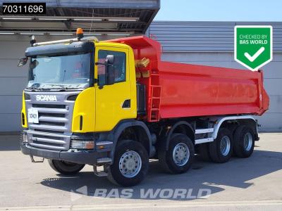 Scania G420 G 8X6 8x6 Steel suspension 18m3 KH Kipper Big-Axle Euro 4 en vente par BAS World B.V.