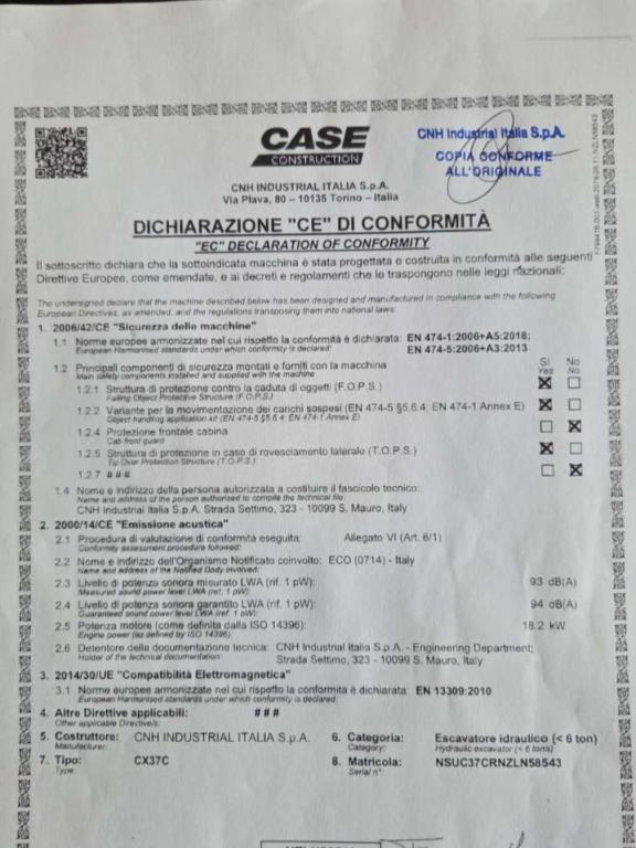 Case CX37C Photo 7