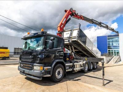 Scania P410 - HMF 2620-K5 en vente par Braem NV