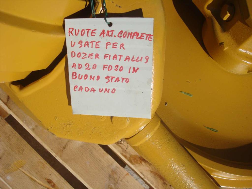 Roue folle pour Fiat Allis AD20 Photo 3