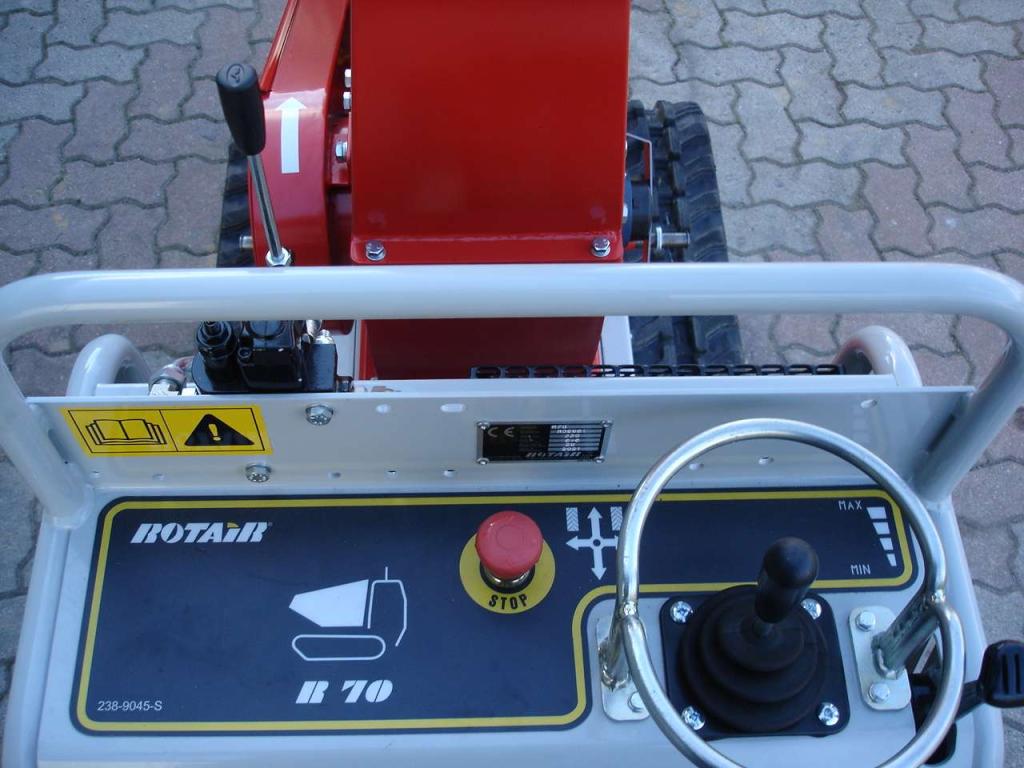 Gior 950 su MOTOCARRIOLA CINGOLATA IDROSTATICA ROTAIR RAMPICAR R70 Photo 12