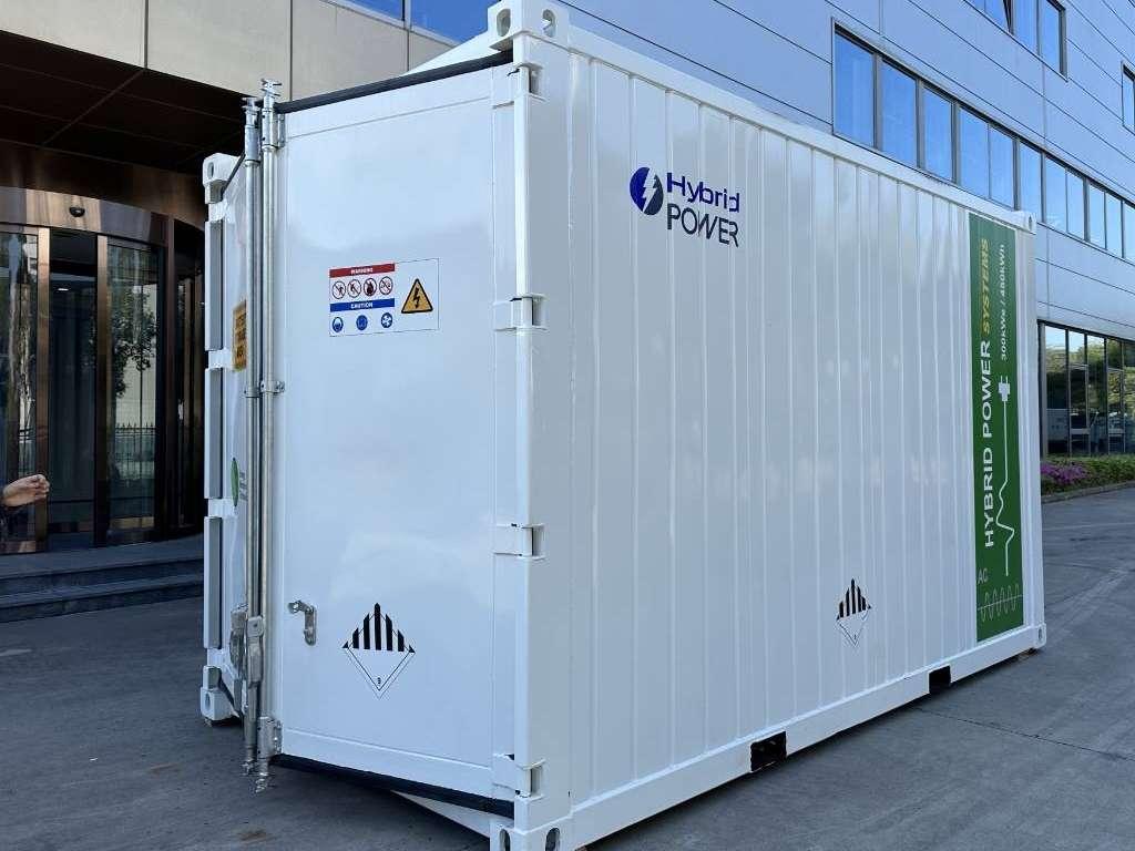 PHE500 Hybrid Energy System- 500 kVA - 1040 kWh Groupe électrogène Photo 4
