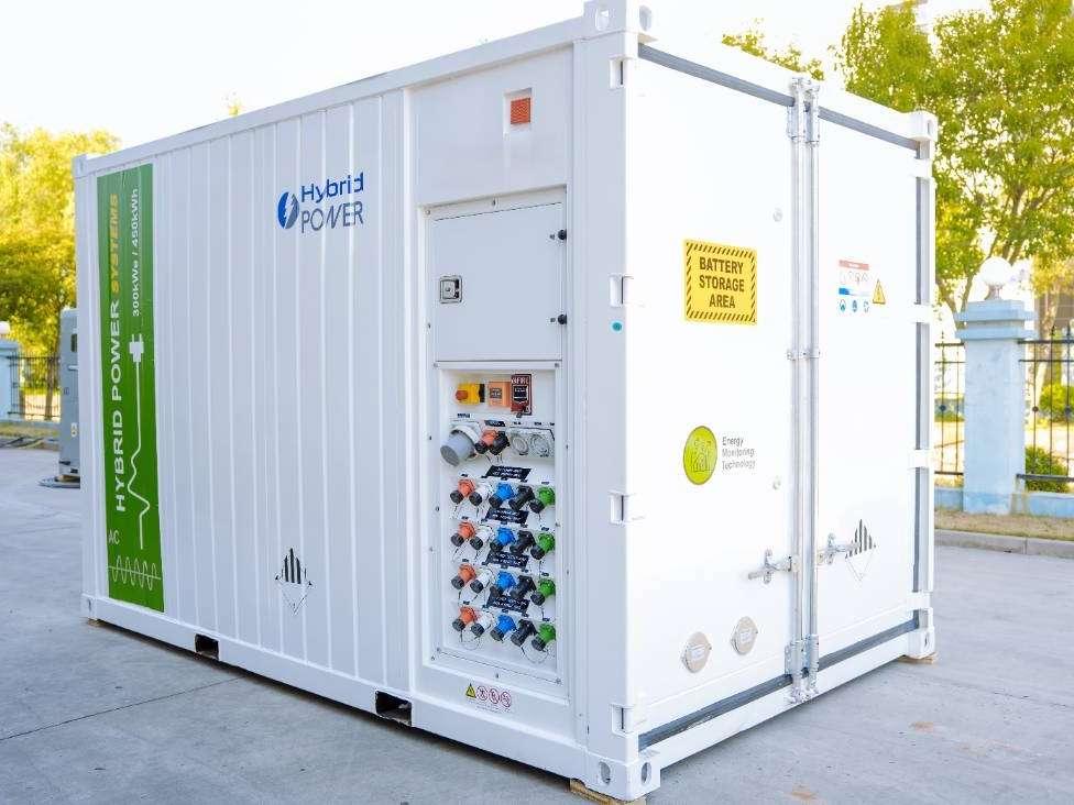 PHE500 Hybrid Energy System- 500 kVA - 1040 kWh Groupe électrogène Photo 5