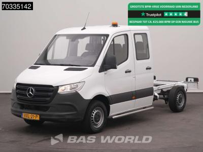 Mercedes-Benz Sprinter 311 CDI Chassis Cabine Dubbel Cabine Trekhaak Cruise MBUX CarPlay APK 08-2027 Euro6 Chassi en vente par BAS World B.V.