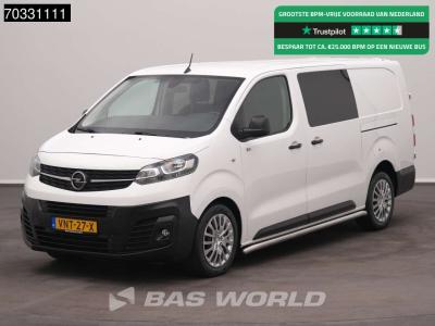Opel Vivaro 145PK Dubbel Cabine 2x Schuifdeur Automaat L3H1 Trekhaak Airco Cruise Camera Parkeersensoren en vente par BAS World B.V.