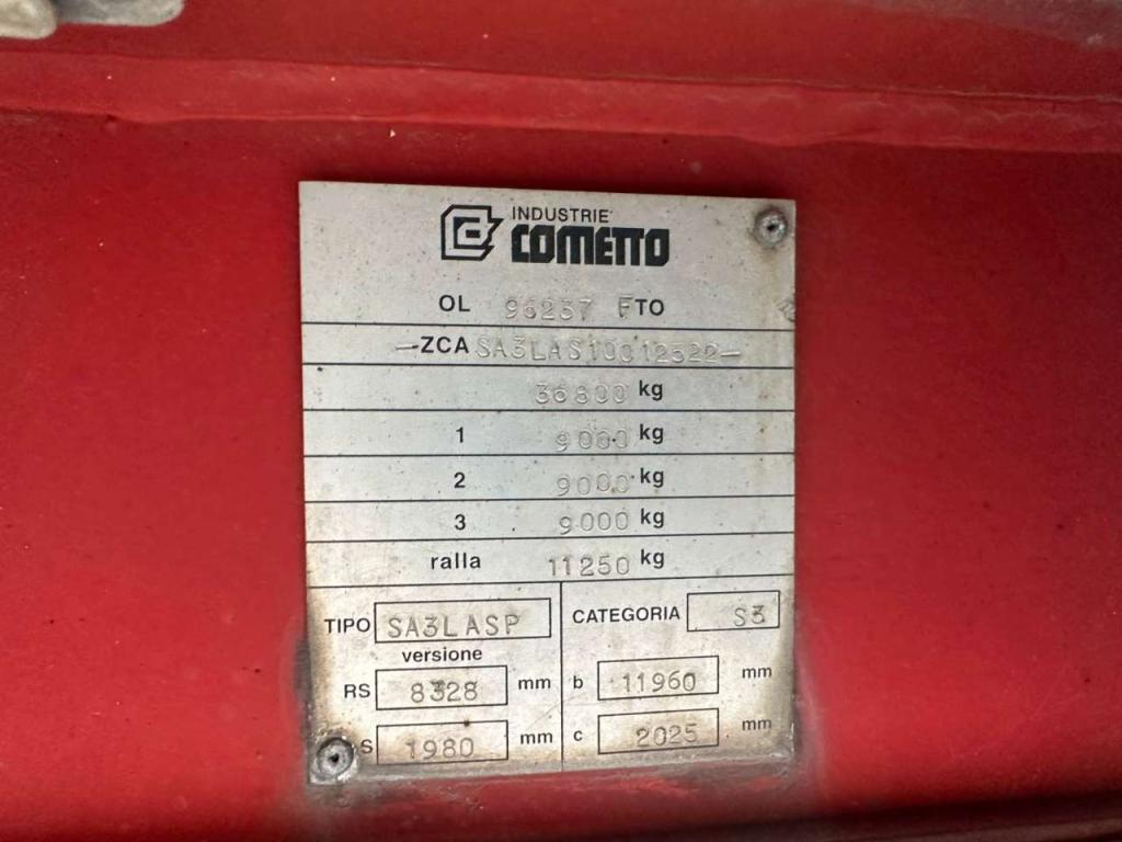 Cometto Semi-remorque plateau Photo 11