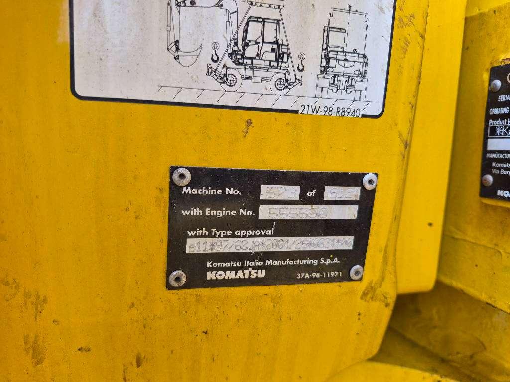 Komatsu PW 118 MR-8 Photo 9