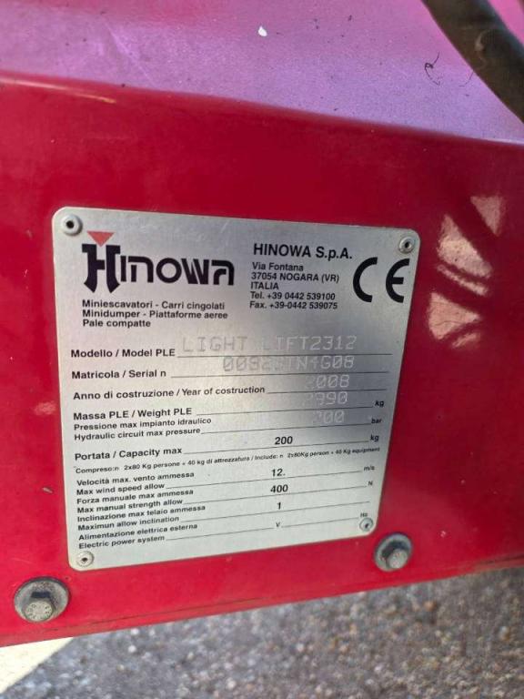 Hinowa Light Lift 23.12 Photo 2