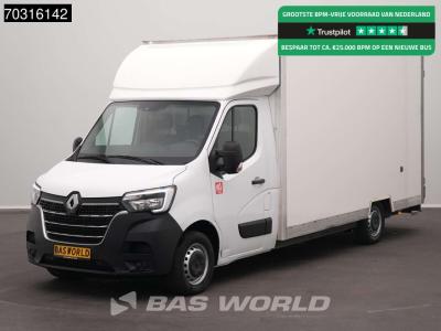 Renault Master 145PK Lowliner Bakwagen LED Navi Airco Cruise Camera Euro6 Meubelbak Koffer Verkoopwagen Pak en vente par BAS World B.V.