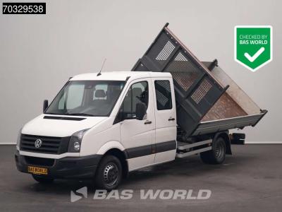 Volkswagen Crafter 160pk Dubbel Cabine Driezijdige Kipper 160PS Trekhaak Airco Tipper Benne Kieper A/C Double en vente par BAS World B.V.