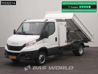 Iveco Daily 35C16 3.0L Kipper met Kist 3500kg trekhaak Airco Cruise Euro6 Tipper Kieper Open laadbak Benn en vente par BAS World B.V.