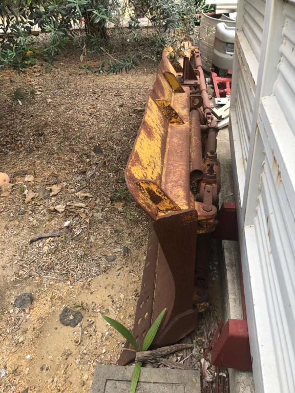 Lame pour bulldozer pour Fiat Allis FL10C, FL10B Photo 1