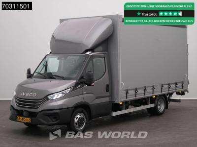Iveco Daily 35C21 3.0L Laadklep 3,5t Trekhaak Automaat Dubbellucht Schuifzeilen Bakwagen LED ACC Parkeers en vente par BAS World B.V.