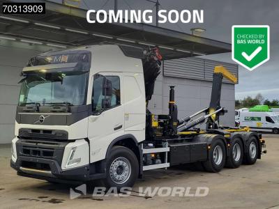 Volvo FMX 500 8X4 COMING SOON! NEW Palfinger PK33002 Crane + HT22TEC Hooklift Lift-Steering Axle en vente par BAS World B.V.