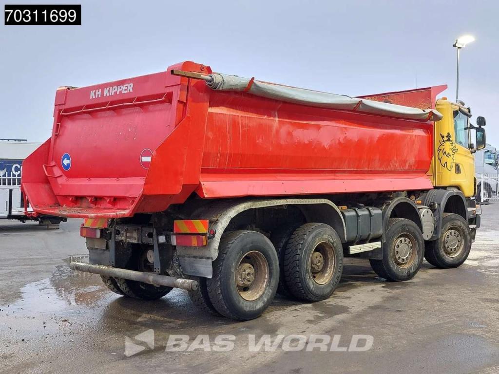 Scania G420 G 8X6 8x6 18m3 KH tipper Steel Suspension Big-Axle Euro 4 Photo 11