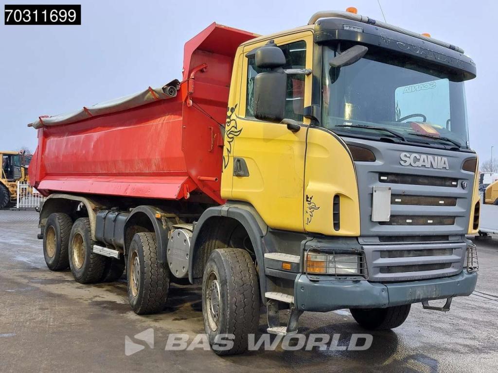 Scania G420 G 8X6 8x6 18m3 KH tipper Steel Suspension Big-Axle Euro 4 Photo 12