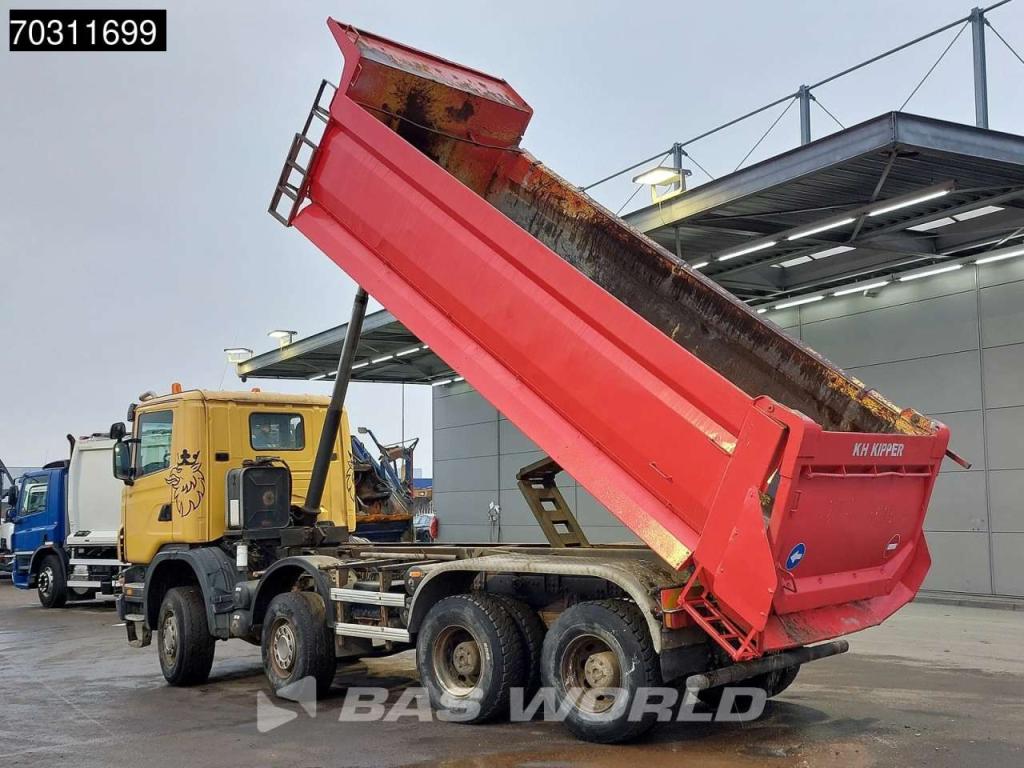 Scania G420 G 8X6 8x6 18m3 KH tipper Steel Suspension Big-Axle Euro 4 Photo 3