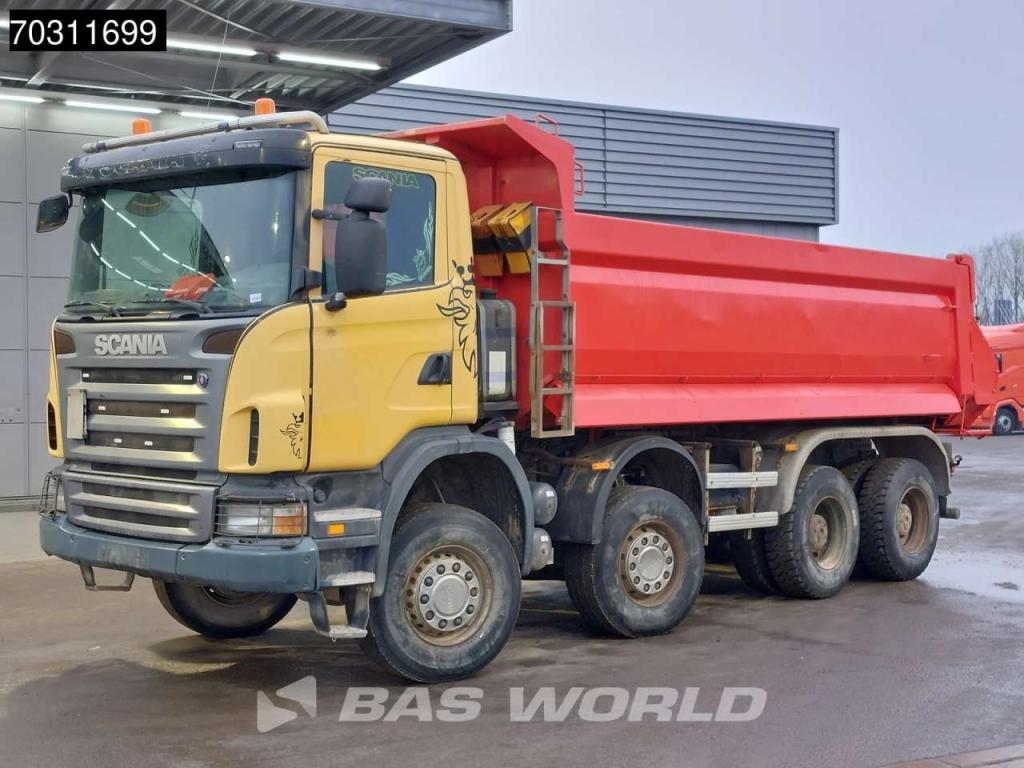 Scania G420 G 8X6 8x6 18m3 KH tipper Steel Suspension Big-Axle Euro 4 Photo 8