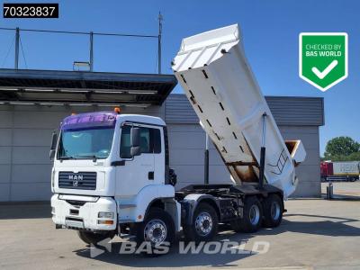 Man TGA 35.430 8X4 14m3 tipper Big-Axle Retarder Euro 3 en vente par BAS World B.V.