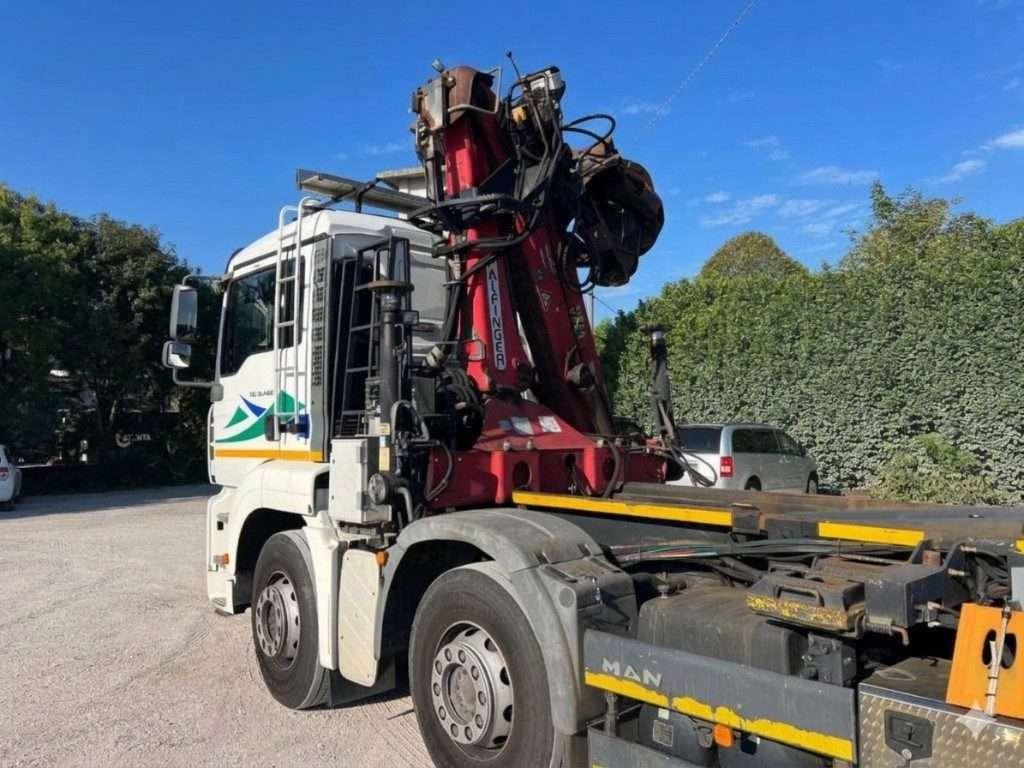 Man TGA 35.440 USATO SCARRABILE CON GRU E POLIPO Photo 5
