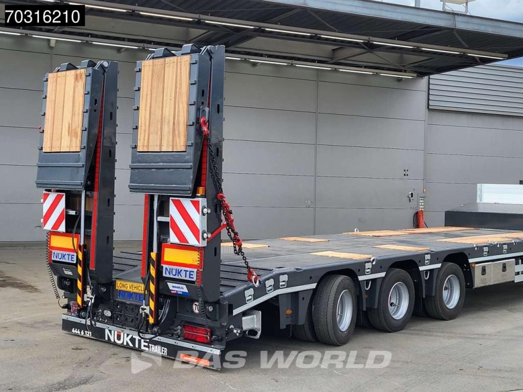 Nükte Trailer NKTL3 NEW Lift + Steering Axle Ramps Photo 3