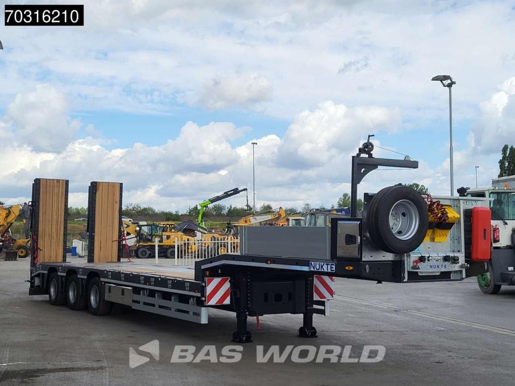 Nükte Trailer NKTL3 NEW Lift + Steering Axle Ramps Photo 5