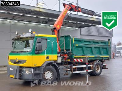 Renault D 280 D 4X2 Palfinger 12t/m Crane Tipper Automatic Euro 5 en vente par BAS World B.V.
