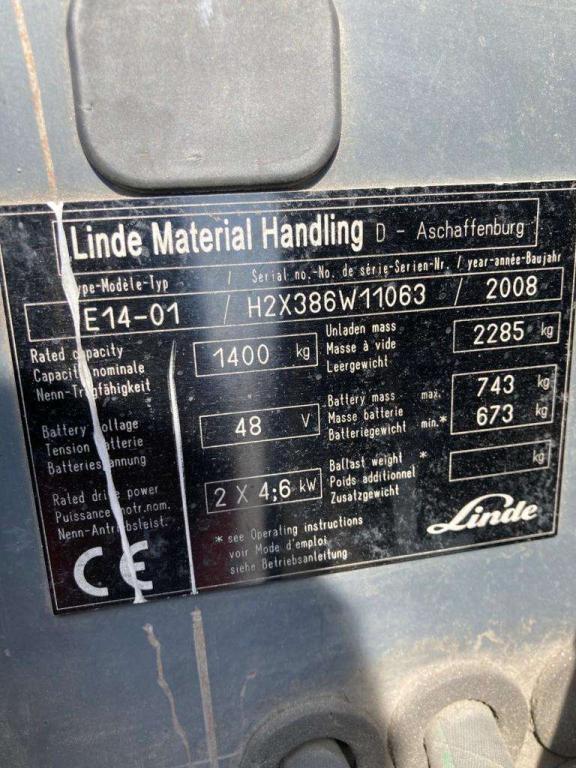 Linde E14-01 Photo 6