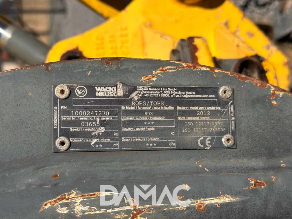 Wacker Neuson 803 Photo 27