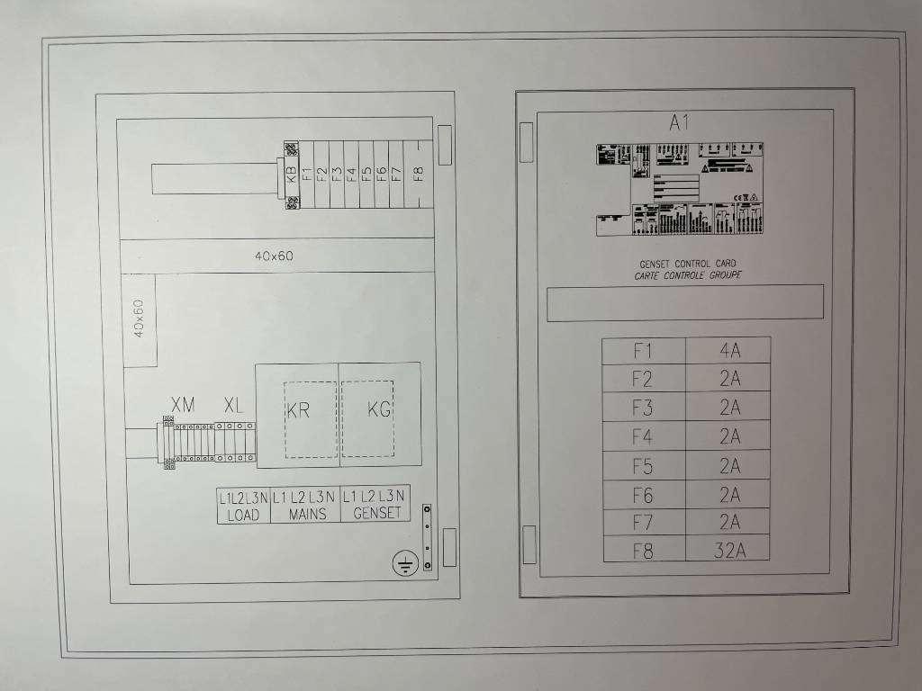 ATS Panel 70A - Max 50 kVA - DPX-27502 Photo 12
