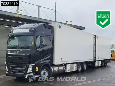 Volvo FH 460 6X2 Combi LNG engine! Thermo King UT 1200 cooler Lift+steering axle VEB+ Euro 6 en vente par BAS World B.V.