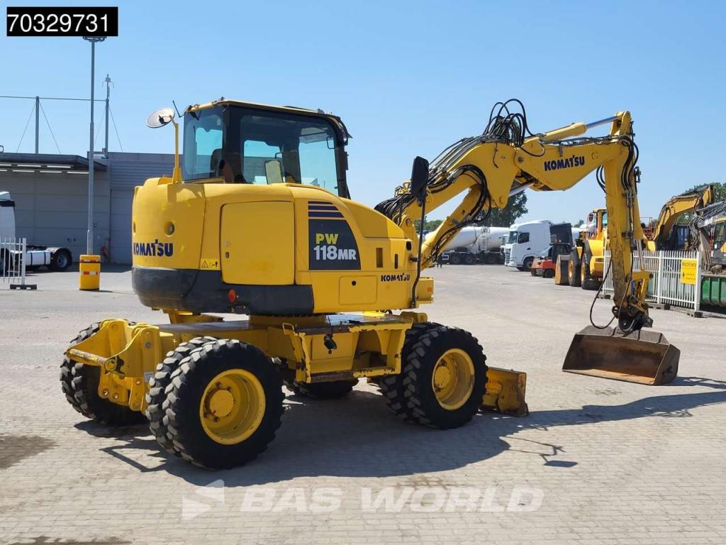 Komatsu PW118 MR-8 3 Buckets + Hammer Photo 7