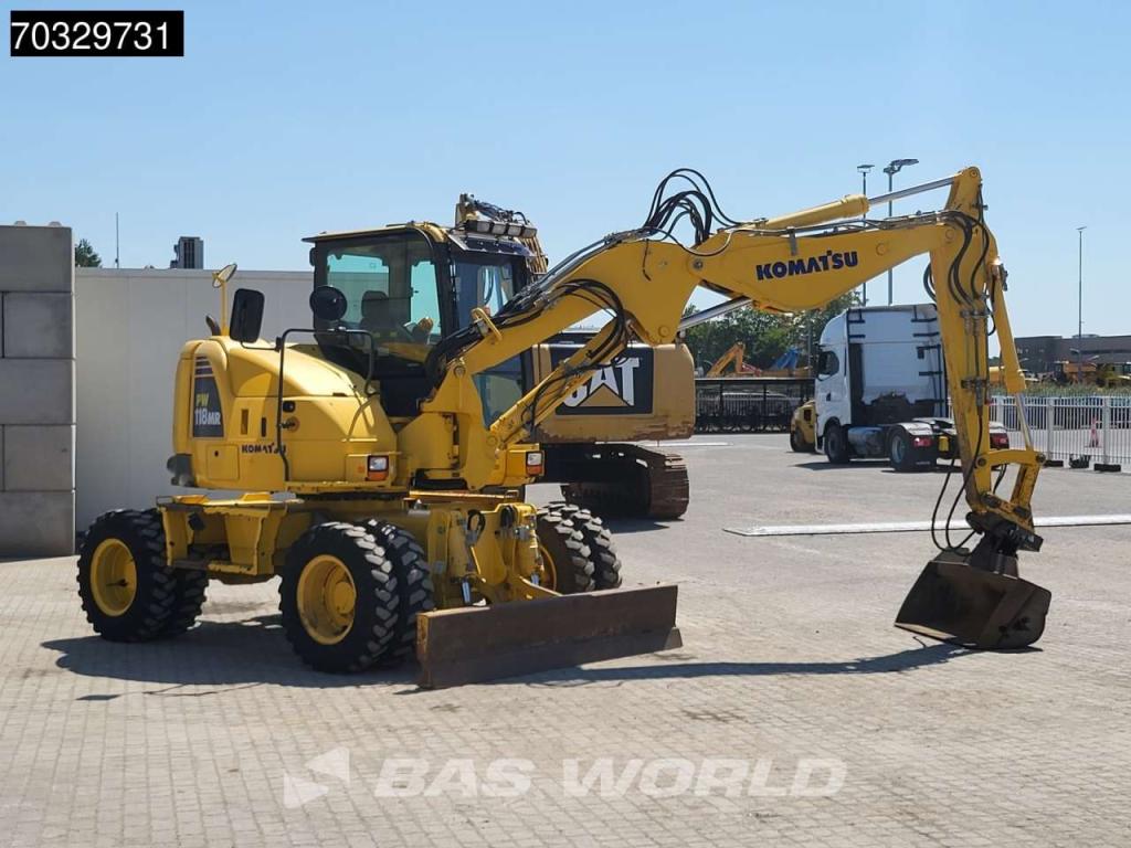 Komatsu PW118 MR-8 3 Buckets + Hammer Photo 8
