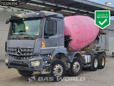Mercedes-Benz Arocs 3240 Arocs 8X4 9m3 Frumecar Mixer Steel suspension Automatic Euro 6 en vente par BAS World B.V.