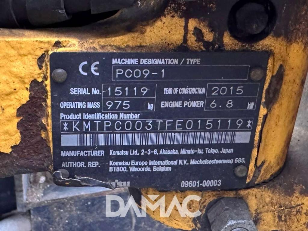 Komatsu PC09 Photo 19