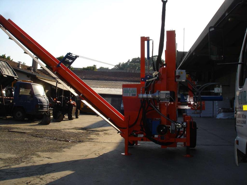 Balfor SS 800 SEGA A NASTRO PROFESSIONALE COMBINATA CON CARRELLO A RULLI PER TRONCHI Photo 18