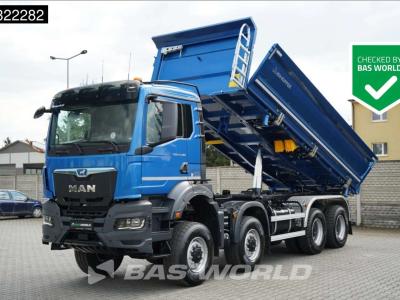 Man TGS 41.480 8X6 NEW! 8x6  2-way KH-Kipper Steel suspension Big-Axle Euro 6 en vente par BAS World B.V.
