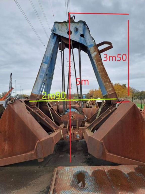 Verstegen 11M³ Clamshell Grab Benne preneuses Photo 2