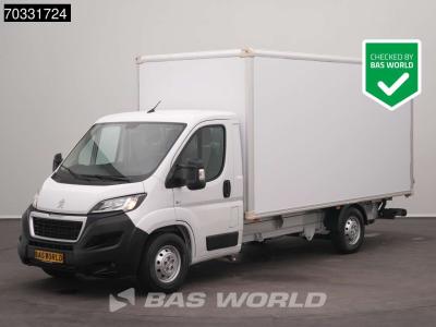 Peugeot Boxer 165PK Laadklep Bakwagen Airco Cruise Camera Standkachel Euro6 Meubelbak Koffer Möbelkoffer LB en vente par BAS World B.V.