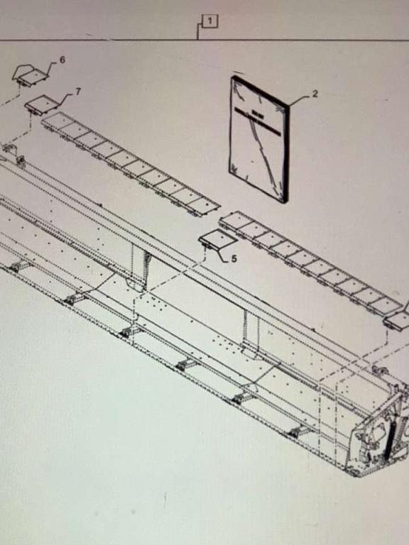 Pavimento per testata grano pour New Holland AGRICULTURE 20-25 Photo 1
