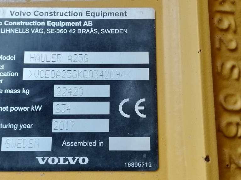 Volvo A25G Photo 14