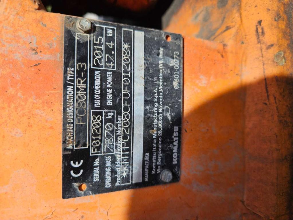 Komatsu PC80MR3 Photo 10