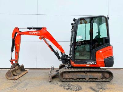 Kubota KX027-4 - Hammer Lines / Quick Coupler en vente par Boss Machinery