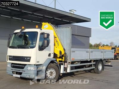Daf LF55.250 4X2 Hyva HB 150XE3 Crane Kran Automatic Euro 5 en vente par BAS World B.V.