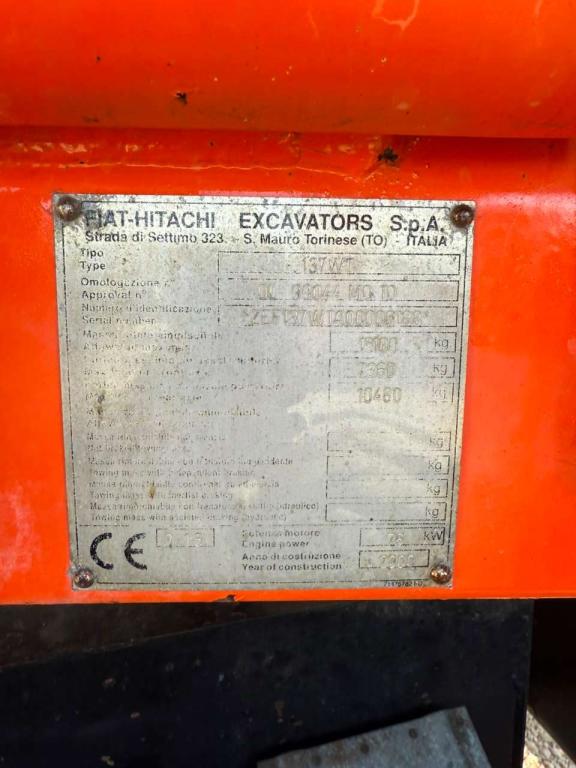 Fiat Hitachi EX135W Photo 18