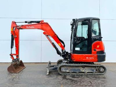 Kubota KX037-4 - Hammer Lines / Quick Coupler en vente par Boss Machinery